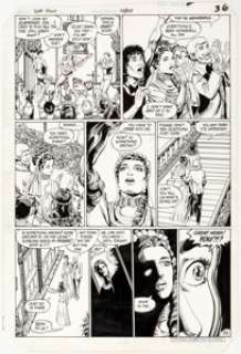 George Pérez and Mike DeCarlo Tales of the Teen Titans #50 Story Page 33 Original Art (DC, 1985).... | Heritage