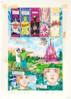 Brendan McCarthy Rogan Gosh #5 Story Page 6 Original Art (DC, 1994)....