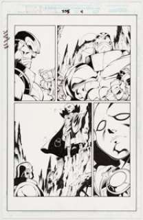 Joe Madureira and Tim Townsend The Uncanny X-Men #335 Story Page 4 Original Art (Marvel, 1996).... | Heritage