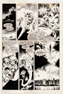 Alan Davis and Paul Neary Excalibur #6 Story Page 15 Original Art (Marvel, 1989).... | Heritage