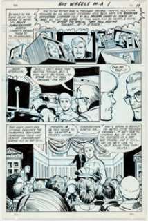 Alex Toth and Dick Giordano Hot Wheels #1 Story Page 9 Original Art (DC, 1970).... | Heritage