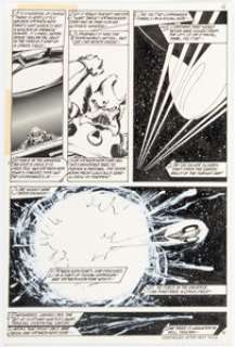 John Byrne Space: 1999 #6 Story Page 4 Original Art (Charlton, 1976).... | Heritage
