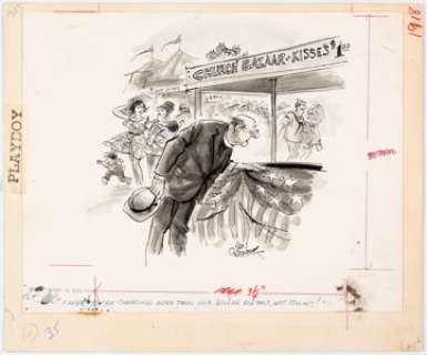 Don Orehek Playboy Gag Cartoon Original Art (HMH Publishing, 1970).... | Heritage