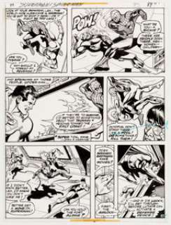 Ross Andru and Dick Giordano Superman vs. The Amazing Spider-Man Story Page 85 Original Art (DC/Marvel, 1976). Spidey - | Heritage
