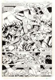Al Milgrom and Jim Mooney Spectacular Spider-Man #75 Story Page 29 Original Art (DC Comics, 1983).... | Heritage