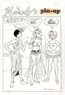 Dan DeCarlo She’s Josie #6 Pin-Up Page 32 Original Art (Archie, 1964).... | Heritage