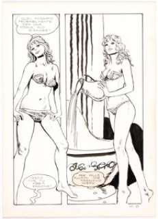Milo Manara Jolanda de Almaviva #40 Story Page 39 Original Art (Ediperiodici , c. 1973).... | Heritage