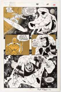  - Bill Marimon and Ron Marz Silver Surfer #90 Story Page 13 Original Art (Marvel, 1994)....