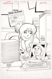  - Fernando Ruiz Archie: The Married Life "Archie Marries Betty" #30 Cover Original Art (Archie, 2013)....