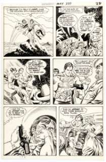 Curt Swan and Murphy Anderson Superman #237 Story Page 21 Original Art (DC, 1971).... | Heritage