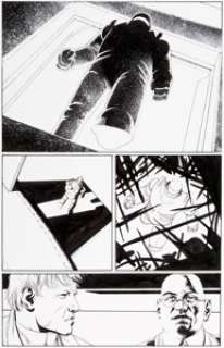  - John Cassaday Planetary #20 Story Page 3 Original Art (DC/WildStorm, 2004)....