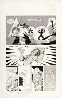 Phil Foglio and Tim Sale Myth Adventures #7 Story Page 21 Original Art (WaRP Graphics, 1985)....