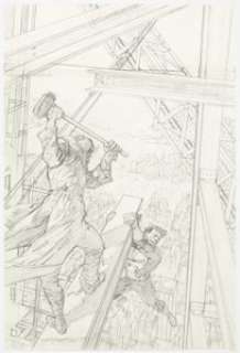 Bernie Wrightson Punisher: P.O.V. #2 Cover Preliminary Original Art (Marvel, 1991).... | Heritage