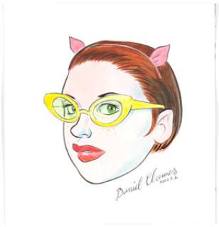 Daniel Clowes - Enid Specialty Illustration Original Art (2002). A adorable image of quirky Enid, one of the main - | Heritage