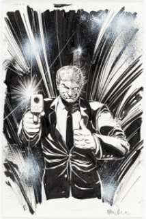 Tom Mandrake Legends of the Dark Knight #45 and #46 Cover Original Art Two-Face (DC Comics, 2013)....