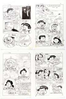 Chris Allan and Rod Ollerenshaw Little Archie Digest Magazine #5 Complete 9-Page Story "Juggigan‘s -