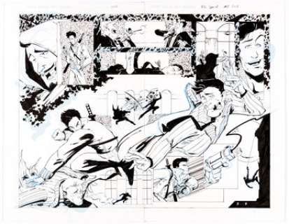 Jamie Jones and Chris Mooneyham Five Ghosts Story Page Group of 8 Original Art (Image, 2015).... (Total: 7 Original Art)