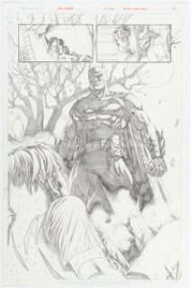 Jack Herbert Secret Origins #5 "Red Hood" Story Page 2 Original Art (DC Comics, 2014). An intimidating -