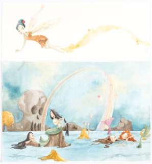 Mark Chiarello, Ann Meisel, and Francesca Rossi - Paintings Original Art Group of 4 (c. 1980s-2000s). Included are -