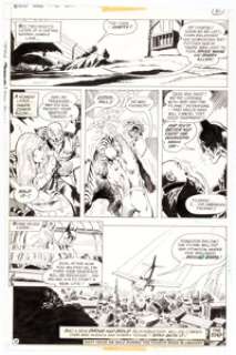 Jim Aparo The Brave and the Bold #125 Story Page 18 Original Art (DC, 1976). Final page from the story - | Heritage