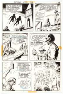 Bob Brown and Murphy Anderson Superboy #192 Story Page 14 Original Art (DC, 1972). This page from the end of the -