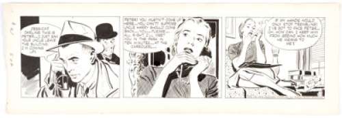 Alex Raymond Rip Kirby Daily Comic Strip dated 11-6-52 Original Art (King Features Syndicate, 1952).... | Heritage