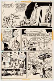 Curt Swan and Murphy Anderson Action Comics #417 Story Page 5 Original Art (DC, 1972). Lex Luthor, Brainiac, Grax, -
