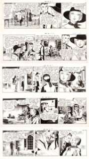 William Overgard Steve Roper & Mike Nomad Daily Comic Strip Original Art Group of 29 (Field Enterprises, Inc., -