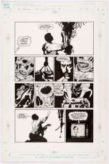 Mike Mignola and Mark Nelson Hellraiser #13 Story Page 8 Original Art (Marvel, 1992)....