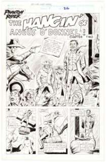 Dick Ayers | The Original Ghost Rider #7 Complete 5-Page Story "The Hangin’ of Angus O’Donnel!" Original Art (Marvel, 1993). | Heritage
