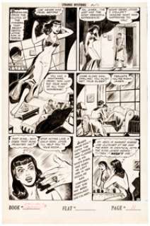 Strange Mysteries | #4 Story Page 11 Original Art (Superior, 1952).... | Heritage
