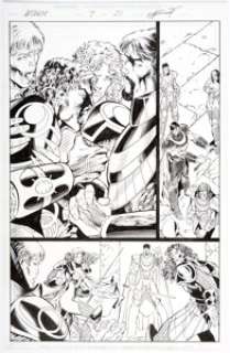 Brandon Peterson and Richard Bennett - Arcanum #7 Story Page 21 Original Art (Image, 1998).