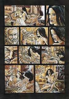 Cyril Pontet - Original Art Plate  - Les Chansons De Pascal Obispo En BD : Rever l‘aventure, p. 2  - (2006)