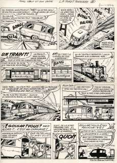 FRANCIS  - Marc Lebut  - Planche 25 du récit La Ford T fortunée publiée dans [...] | Vermot et Associés