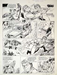 PAAPE Eddy  - Tommy Banco  - Planche 21 de l’album Dix ans d’ombres édité au [...] | Vermot et Associés