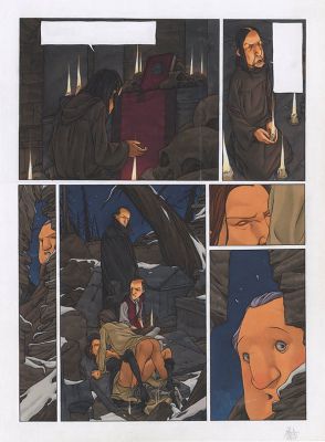 Jean-Christophe Thibert | Le Marteau des sorcières - Warul (T.1) - Planche originale n°18 | Daniel Maghen