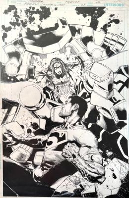 Superman Wonder Woman #23 Pg 22 by Doug Mahnke | DiTullio Art Collective