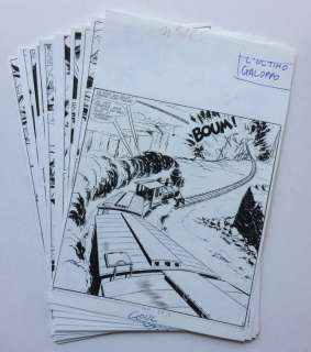 Marcello, Raphael Carlo | 16x original plates  - Rin Tin Tin e Rusty no. 105  - â€œLe dernier galopâ€  - (1968) | Catawiki