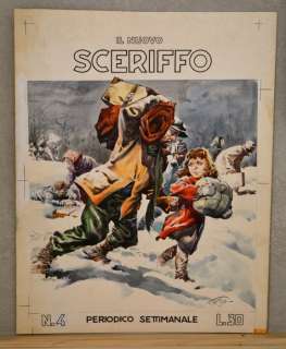 Tacconi, Ferdinando | original cover  "Il nuovo sceriffo" n. 4 (1957) | Catawiki