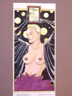 Rotundo Massimo | BRIGITTE ACQUARELLO COLORE15,5 X 30 NIEL SENSIB PENTHAUSE PERFETTA | Casa del Fumetto