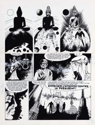 Géri | Mr. Magellan, planche n°4 à l’encre de Chine et… | AZ auction