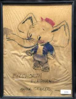 Hardie Gramatky Original Crayon Drawing | Weiss Auctions