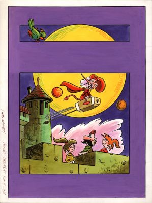 Tadeusz Baranowski - Ecie-pecie o wszechświecie, wynalazku i komecie, tom II, okładka (komplet)