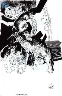 James Harren - Ultramega Issue 6 Page Cover