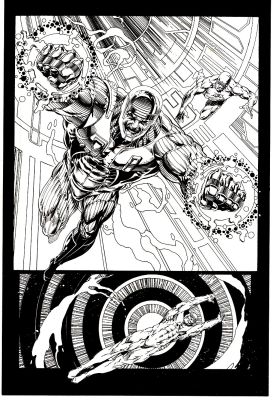 Michael Bair | Unity Yearbook #1 Splash (X-O Manowar & Solar Man of the Atom!) 1994 | Romitaman