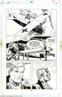 Russ Heath - Original Art for Legends of the Dark Knight Annual #7, Group of 4 Pages (DC, 1997). Fantastic aerial - | Heritage