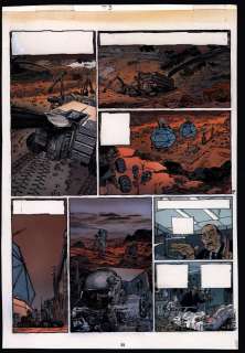 GUERA Rajko Milosevic  - Le lievre de Mars  - Mise en couleur par Jocelyne Charrance [...]