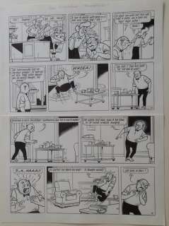 Verhaegen, Marc - Originele pagina (p.4) Suske en Wiske  - Telekinese  - (2000)