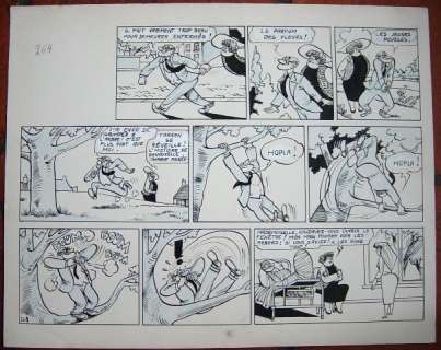 Sleen, Marc | Oktaaf Keunink  - originele pagina 264 met Franse tekst  - ( 1959 ) | Catawiki