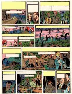 Jacobs. Mise en couleurs Blake et Mortirmer | BDEnchères